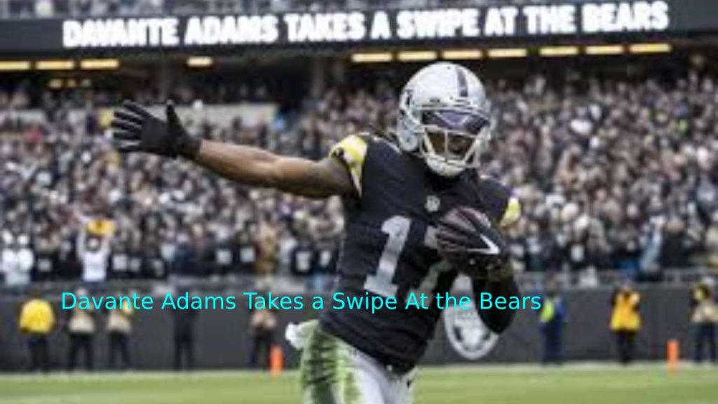 davante adams takes a swipe at the bears.